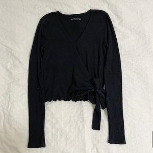 abercrombie wrap top